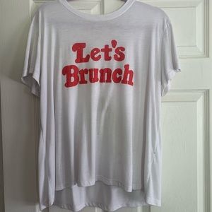 “Let’s Brunch” t-shirt, Mumu Mellow